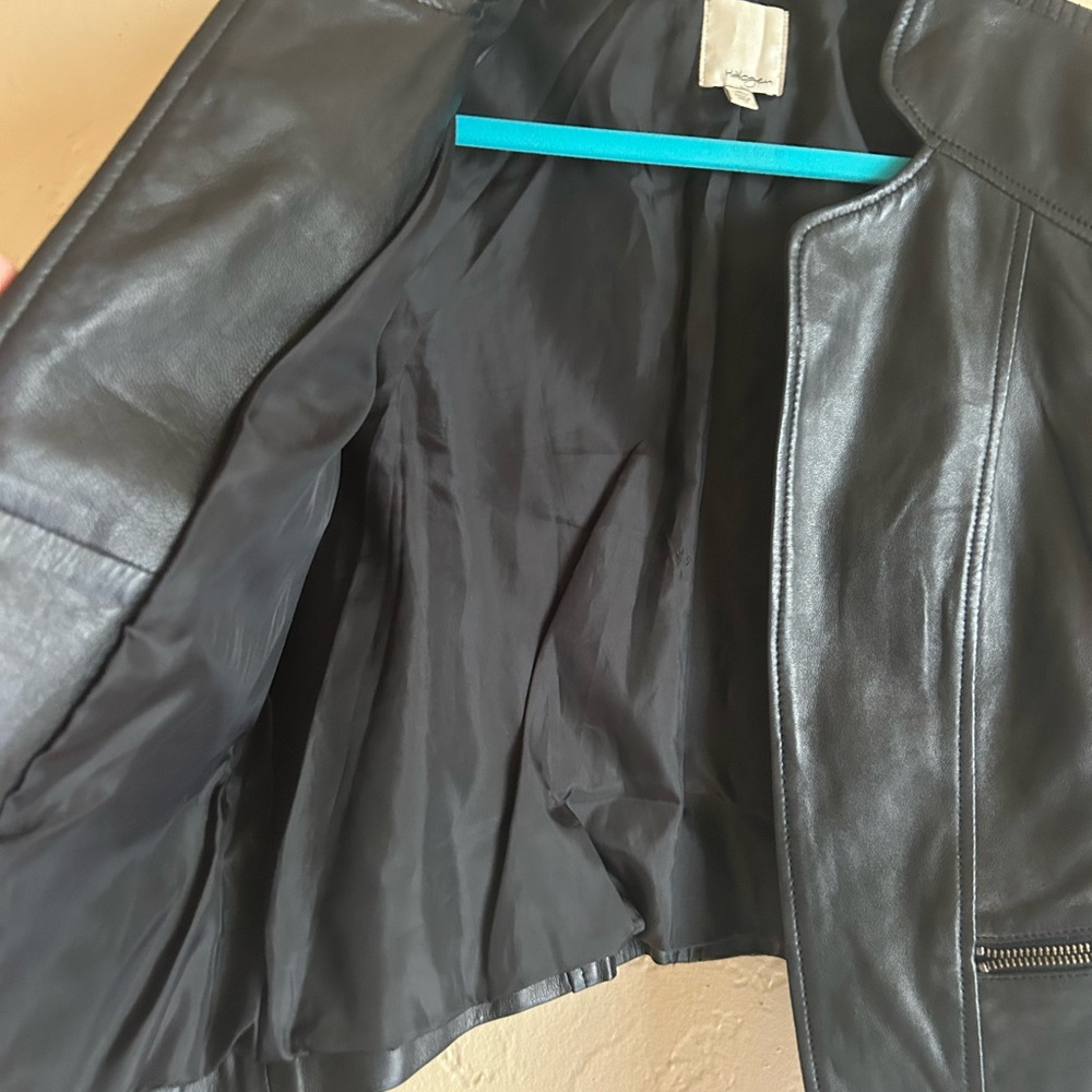 Halogen Leather Jacket - image 6
